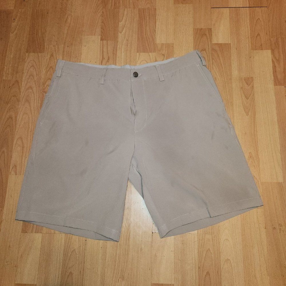 Tan Etonic Golf Shorts
